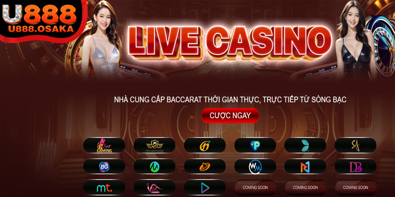 Live casino cá cược giải trí live cùng gái xinh đỉnh cao