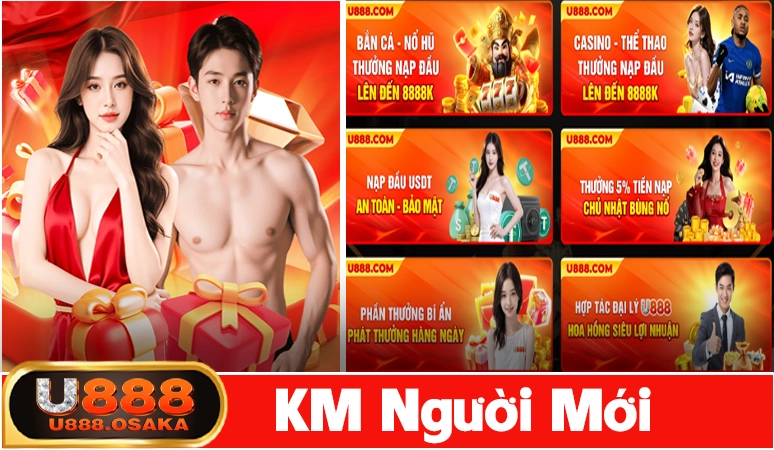 Khuyến mãi người mới tại U888